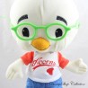 Peluche Pollo DISNEY Hasbro 2004 Chicken Camiseta Bellotas 32 cm
