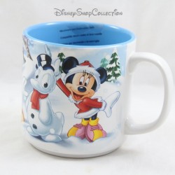 Mickey & Friends Scene Mug DISNEY STORE Christmas