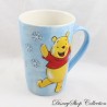 Mug in relief Winnie the Pooh DISNEY STORE Exclusive 3D blue flakes ceramic 13 cm