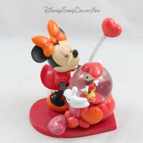 Schneekugel Minnie und Mickey DISNEYLAND PARIS Romanze Schneekugel