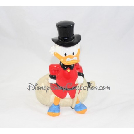 Salvadanaio anatra Scrooge TROPICO diffusione di Disney in ceramica 23 cm
