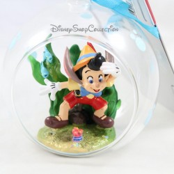 DISNEY Pinocchio Glass Christmas Ball