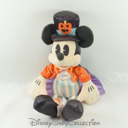 Peluche Mickey Mouse DISNEY Halloween 2020 chapeau citrouille et cape R15
