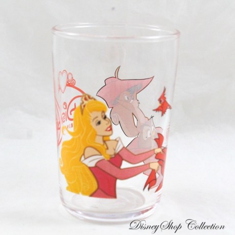 Princess Aurora Glass DISNEY Bella Addormentata Senape Amora