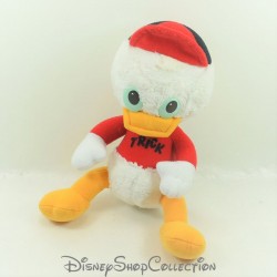 Vintage Stuffed Duck Riri DISNEY t-shirt Red Trick Donald's Nephew 25 cm