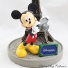 Figura de resina de Mickey Mouse DISNEYLAND PARIS Torre Eiffel Cámara Disney 20 cm
