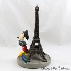 Topolino figurina in resina DISNEYLAND PARIS Torre Eiffel macchina da presa Disney 20 cm