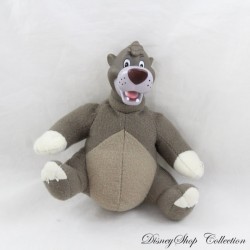 Figurine peluche ours Baloo DISNEY Le livre de la jungle tête en plastique 15 cm
