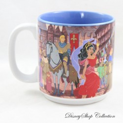 Mug scène Quasimodo et Esmeralda DISNEY STORE Le bossu de Notre Dame tasse en céramique 9 cm