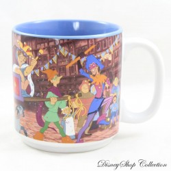 Taza Quasimodo y Esmeralda Scene DISNEY STORE Taza de cerámica El Jorobado de Notre Dame 9 cm
