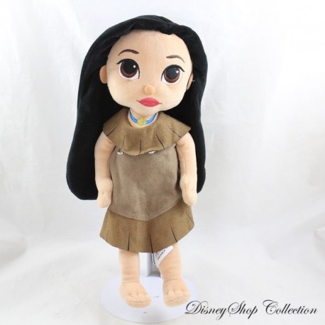 Muñeca de peluche Pocahontas DISNEY STORE Colección Animadores 32 cm