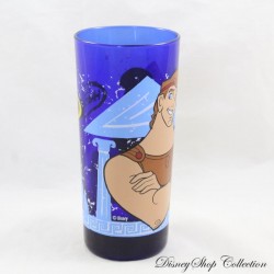 Ercole Ercole e Megara blu vintage bicchiere alto 14 cm