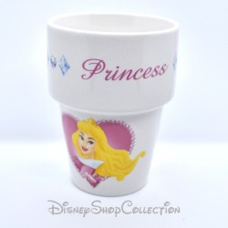 Princess Princess Ariel Aurora Bicchiere in ceramica bianca come la neve 10 cm