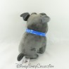 Plush Bingo Dog DISNEY PARKS The World Bingo & Rolly Grey Blue Collar 23 cm