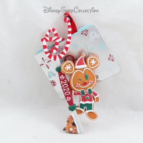 Key Gingerbread Ornament DISNEY STORE Christmas Decoration