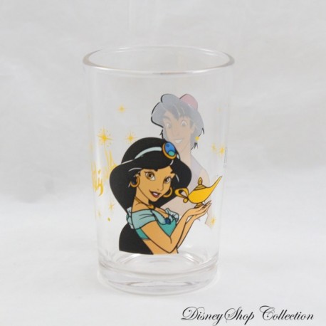 Princess Jasmine Glass DISNEY Aladdin mustard glass Amora 10 cm