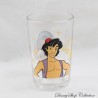 Princess Jasmine Glass DISNEY Aladdin mustard glass Amora 10 cm