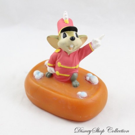 Timothy Mouse Juguete de Baño DISNEY Dumbo pvc Jabón Suave 8 cm