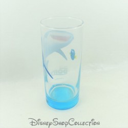 Tall Glass Screen Printed Dory DISNEY Finding Dory Whale Shark Destiny and Dory 15 cm