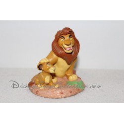 Figurine Mufasa et Simba CLASSICS DISNEY STORE Le roi lion pvc 9 cm