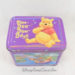 Winnie the Pooh Music Box DISNEY Metal Musical Hum Dee Dum Days