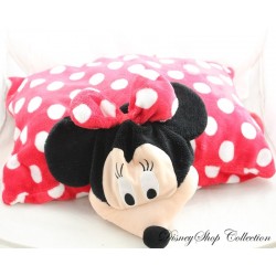 Plush cushion Minnie DISNEYLAND PARIS Disney Parks pillow pets red polka dots white 55 cm