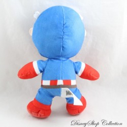 Peluche Captain America NICOTOY Marvel Avengers Super Héros bleu 23 cm
