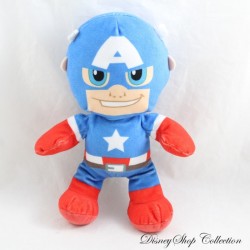 Peluche Capitan America NICOTOY Marvel Avengers Super Heroes blu 23 cm