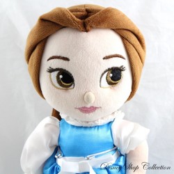 Poupée peluche princesse Belle DISNEY STORE Animators Collection robe bleue 32 cm