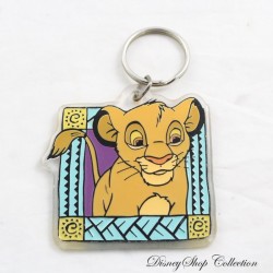Llavero león Simba DISNEY El Rey León Cuadrado Vintage Plástico 8 cm