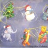 Coffret de 10 décorations a suspendre Winnie l'ourson DISNEY ornements sapin Noël