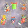 Set von 10 Winnie Puuh DISNEY Ornamente Weihnachtsbaum Hängedekorationen
