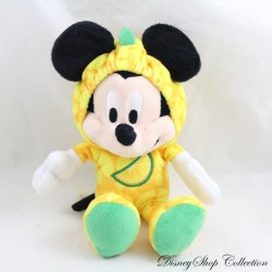 Plush Mouse Mickey DISNEY Nicotoy Fruit Lime Yellow Green 20 cm