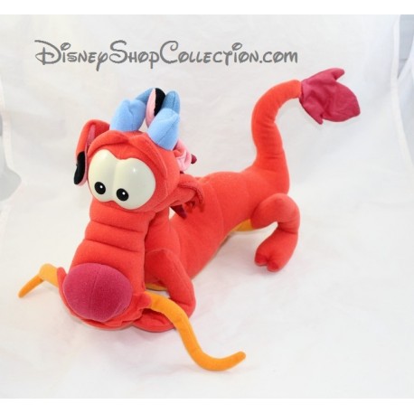 Mushu DISNEY MATTEL Mulan cubo de dragón rojo 34 cm