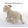 Peluche lion DISNEY NATURE Gipsy Félins Disney beige 21 cm