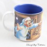 Tazza Scena Pinocchio DISNEY STORE Gepetto Figaro Cleo Jiminy Tazza Grillo e Pinocchio Ceramica Blu 9 cm