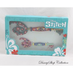 Set mit 2 Lilo- und Stitch-Schlüsseln DISNEY STORE Schlüsselkollektion Stitch und Souillon