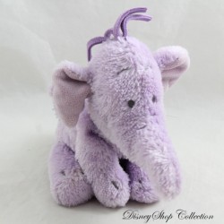 Plush Lumpy Elephant DISNEY STORE Purple Winnie the Pooh 17 cm