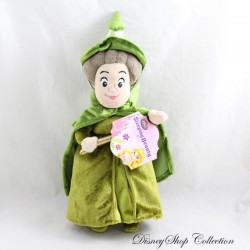 Daisy Fairy Plush DISNEY STORE Sleeping Beauty Green 30 cm