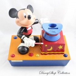 Vintage Mickey Mouse Sprechendes Sparschwein DISNEY Thinkway Automat Mickey Magician 24 cm
