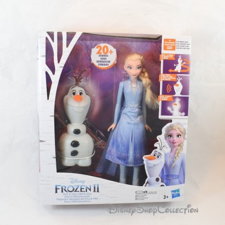 Elsa DISNEY HASBRO Frozen 2 Bambola interattiva Elsa & Olaf 30cm