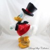 Articulated Duck Plush Scrooge DISNEYLAND PARIS Donald's Uncle Cane and Ticket 42 cm