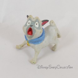 Figurine chien Percy DISNEY Pocahontas pvc bouche ouverte 4 cm