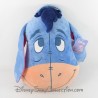 Cojín cabeza de burro Eeyore DISNEY Nicotoy cara azul Winnie the Pooh 40 cm