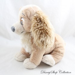 Peluche Lady Dog DISNEY STORE Lady and the Tramp Parche Perfumado Beige 24 cm