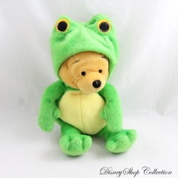DISNEY Winnie the Pooh Plush Disguised as a Green Frog 22 cm
