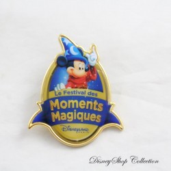 Pin's Mickey DISNEYLAND PARIS Le Festival des Moments Magiques (version bleue) Pin's Trading 2011