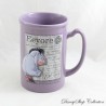 Embossed Eeyore Mug DISNEY STORE Ceramic Purple Mug Est. 1966 13 cm