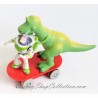 Figurine Toy Story DISNEY STORE Buzz l'éclair et Rex le dinosaure skateboard