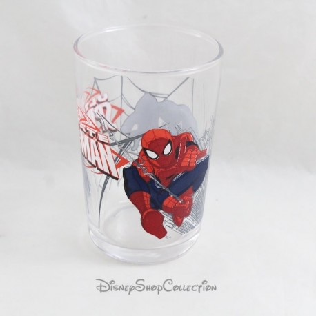 Spider-man Glass DISNEY MARVEL Spiderman Red and Black